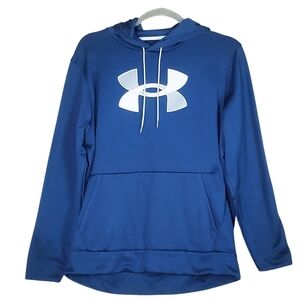 Under Armor Men XXL Fleece Big Logo Athletic Casual Gorpcore PulloverHoodie